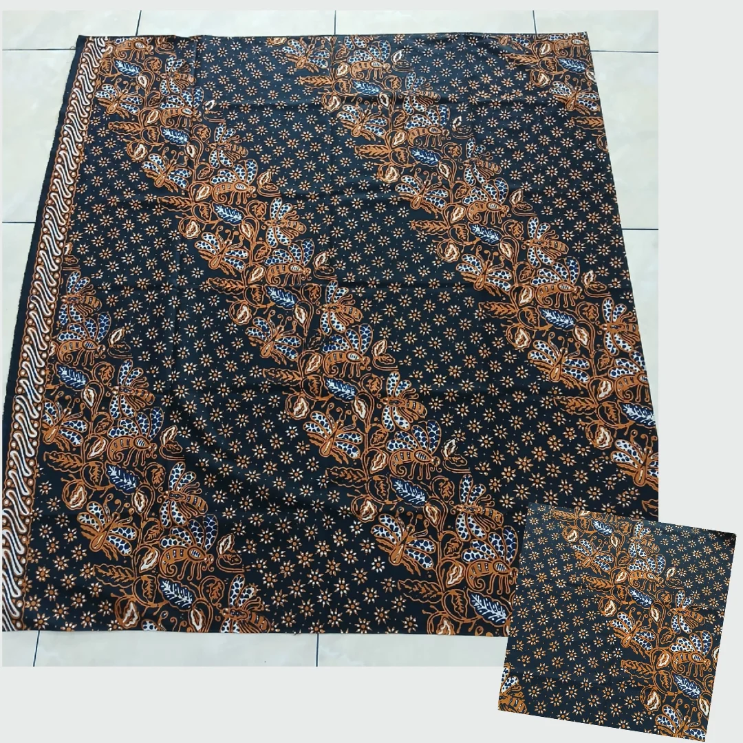 batik walang batik cap kombinasi tulis