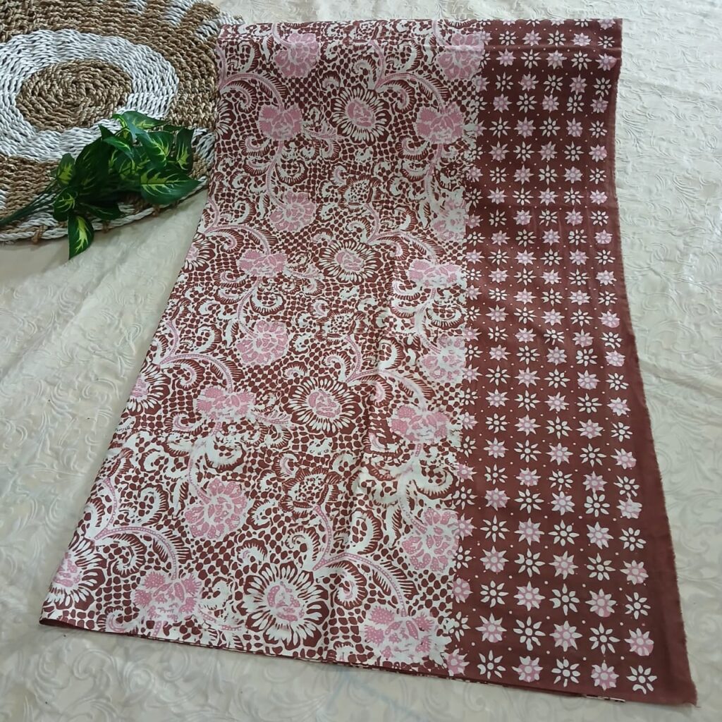 Home batik cap kombinasi tulis